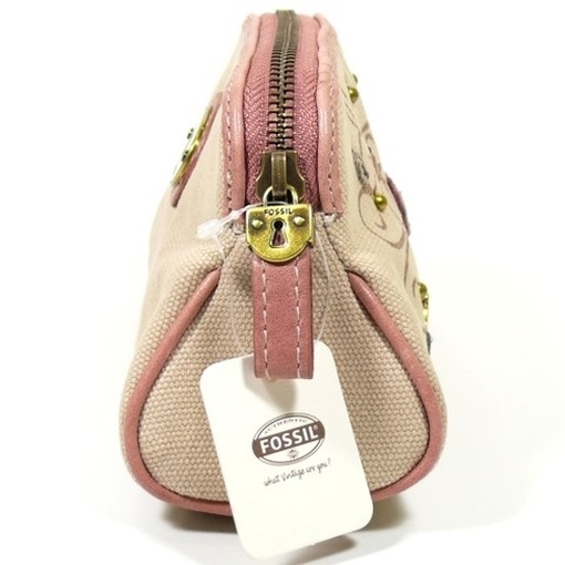 FOSSIL PENELOPE BEIGE SL3817 390 DAMEN KOSMETIKTASCHE SCHMINKTASCHE